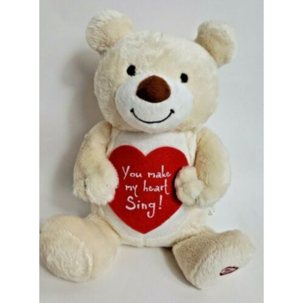 Hallmark Teddy Bear Plays Wild Thing You Made My